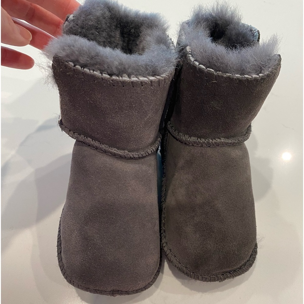 UGG Gray Baby Walker Shoes